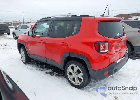 2016 Jeep Renegade Limited z USA, uszkodzony, nr VIN ZACCJBDT0GPD02287